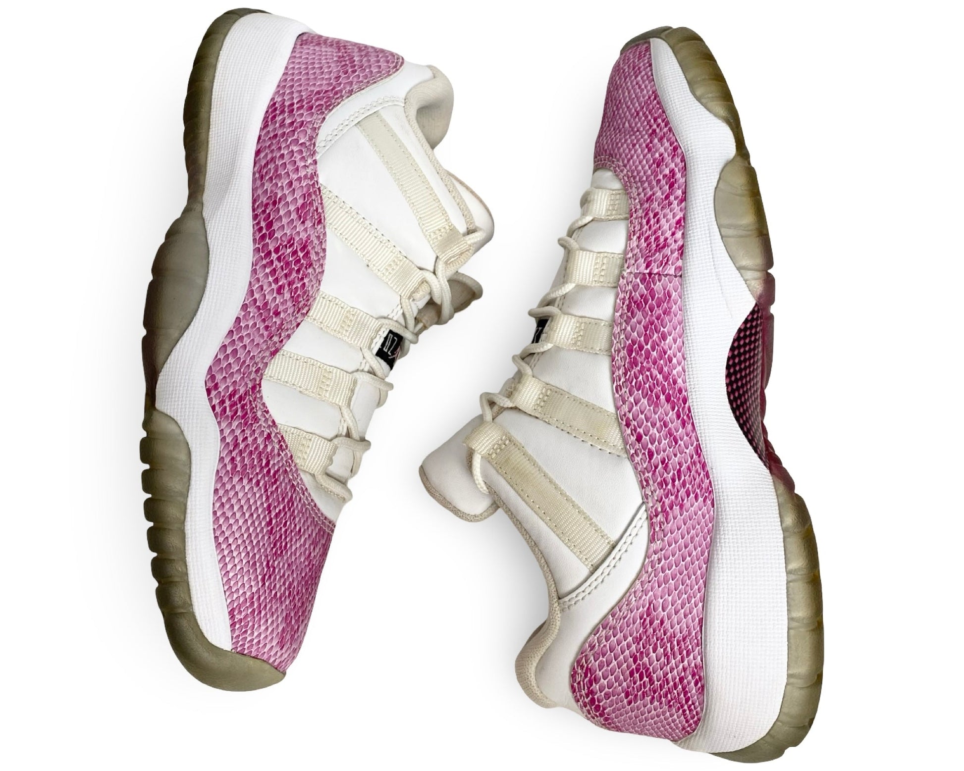 Jordan 11 Retro Low Pink Snakeskin (2013) (GS)
