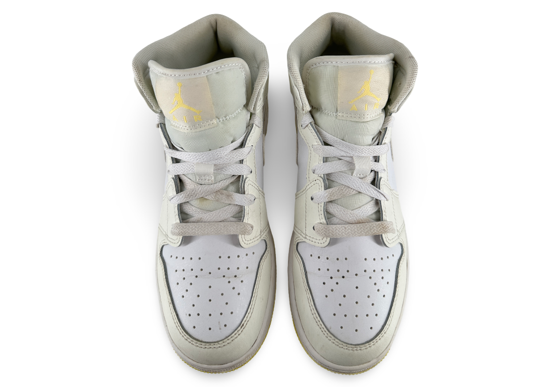 Jordan 1 Mid Sail Light Laser Orange (GS)