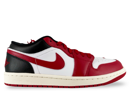 Jordan 1 Low Reverse Black Toe (Womens)