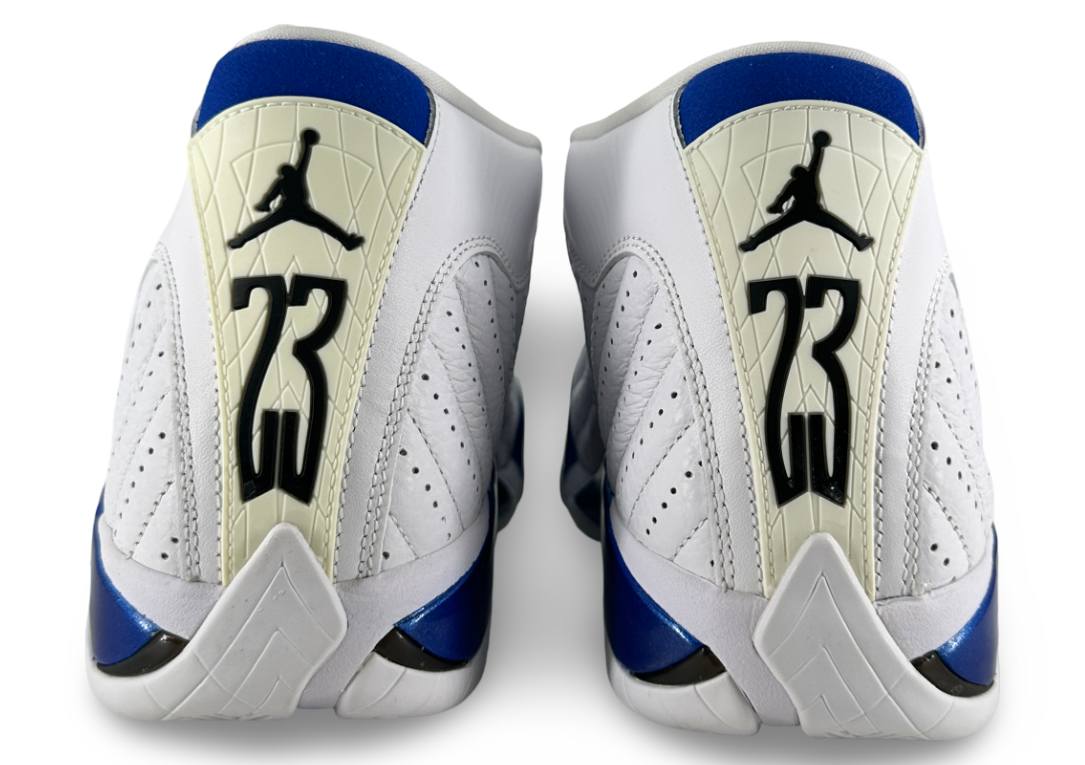Jordan 14 Retro White Hyper Royal