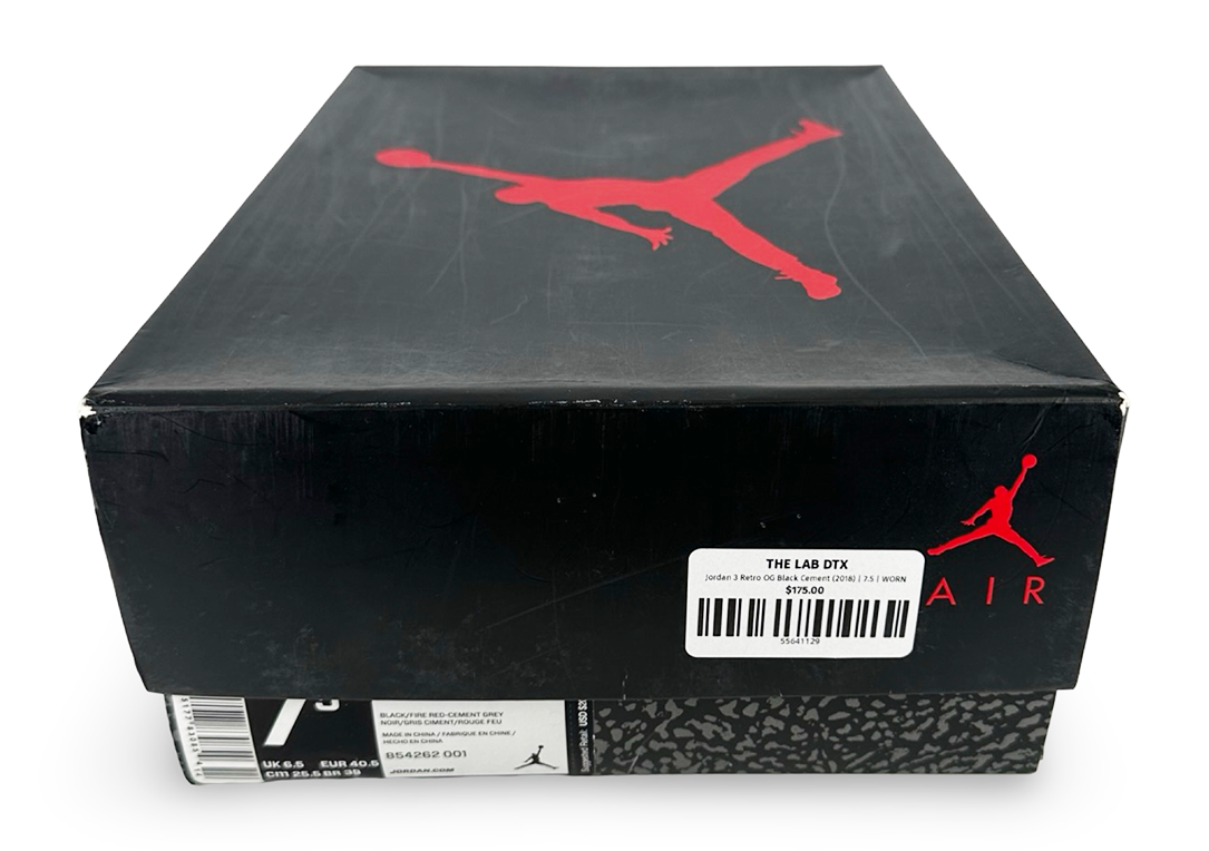 Jordan 3 Retro Black Cement (2024) (GS)