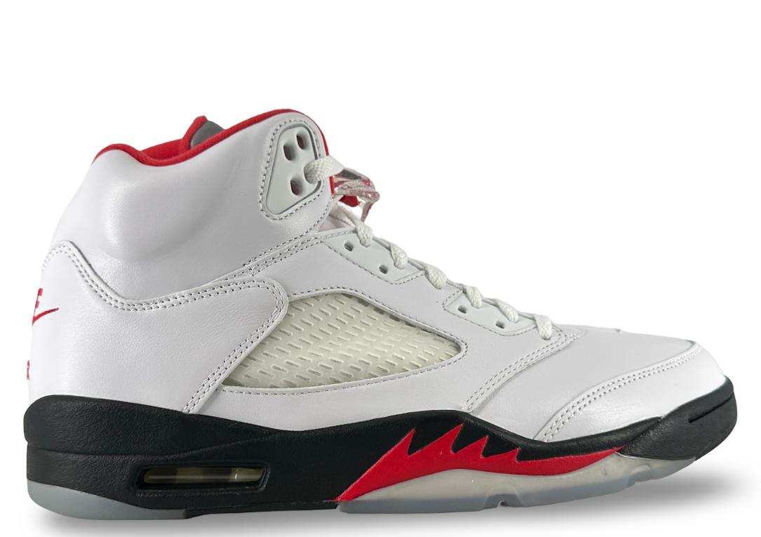 Jordan 5 Retro Fire Red Silver Tongue (2020)