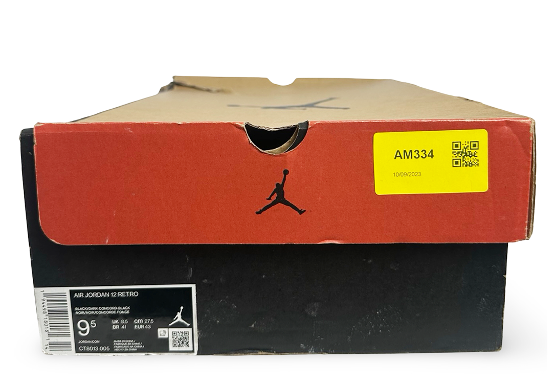 Jordan 12 Retro Black Dark Concord