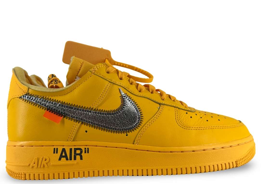 Nike Air Force 1 Low Off-White ICA University Gold