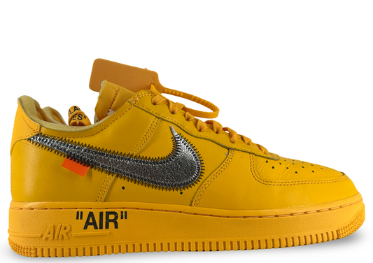 Nike Air Force 1 Low Off-White ICA University Gold