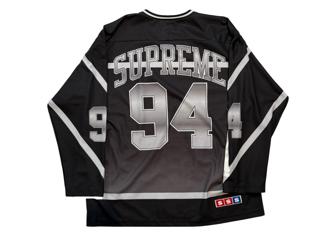 Supreme Bones Hockey Jersey Black