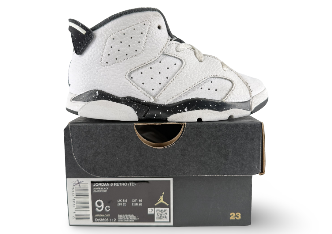Jordan 6 Retro Reverse Oreo (TD)