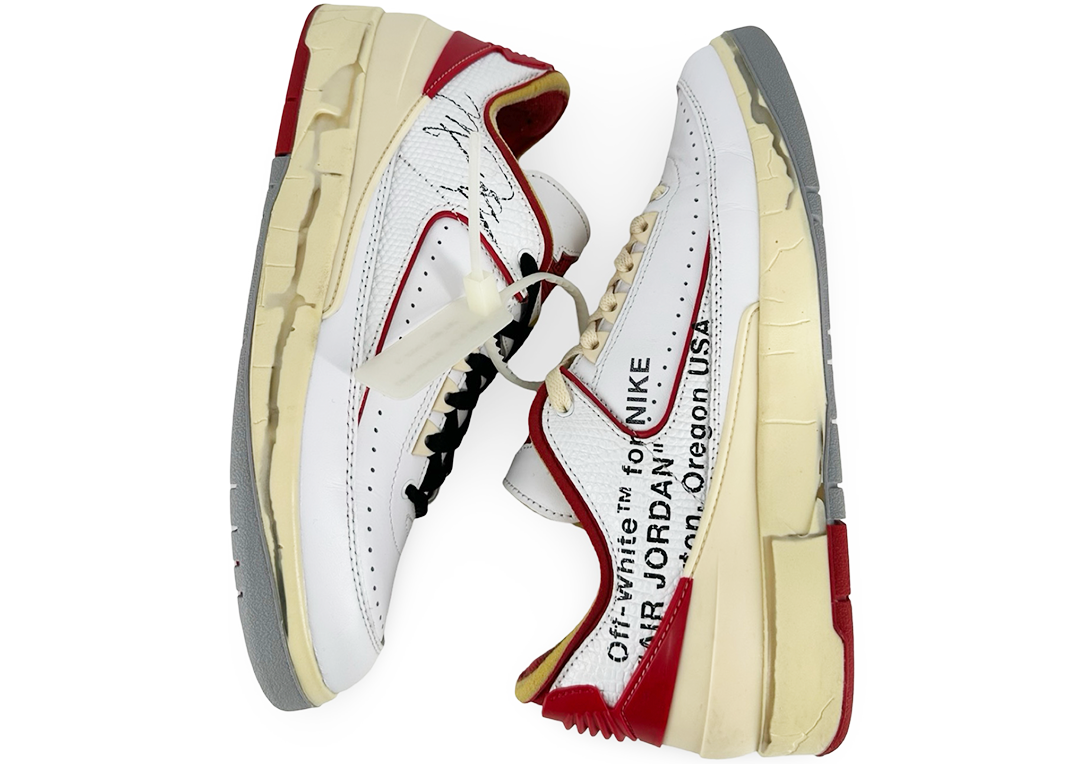 Jordan 2 Retro Low SP Off-White White Red