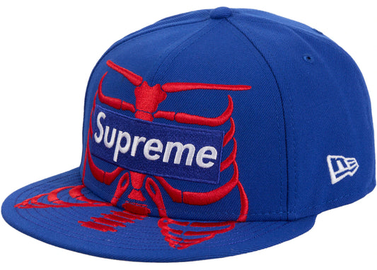 Supreme Bones Box Logo New Era 59Fifty Cap Royal (7 5/8)