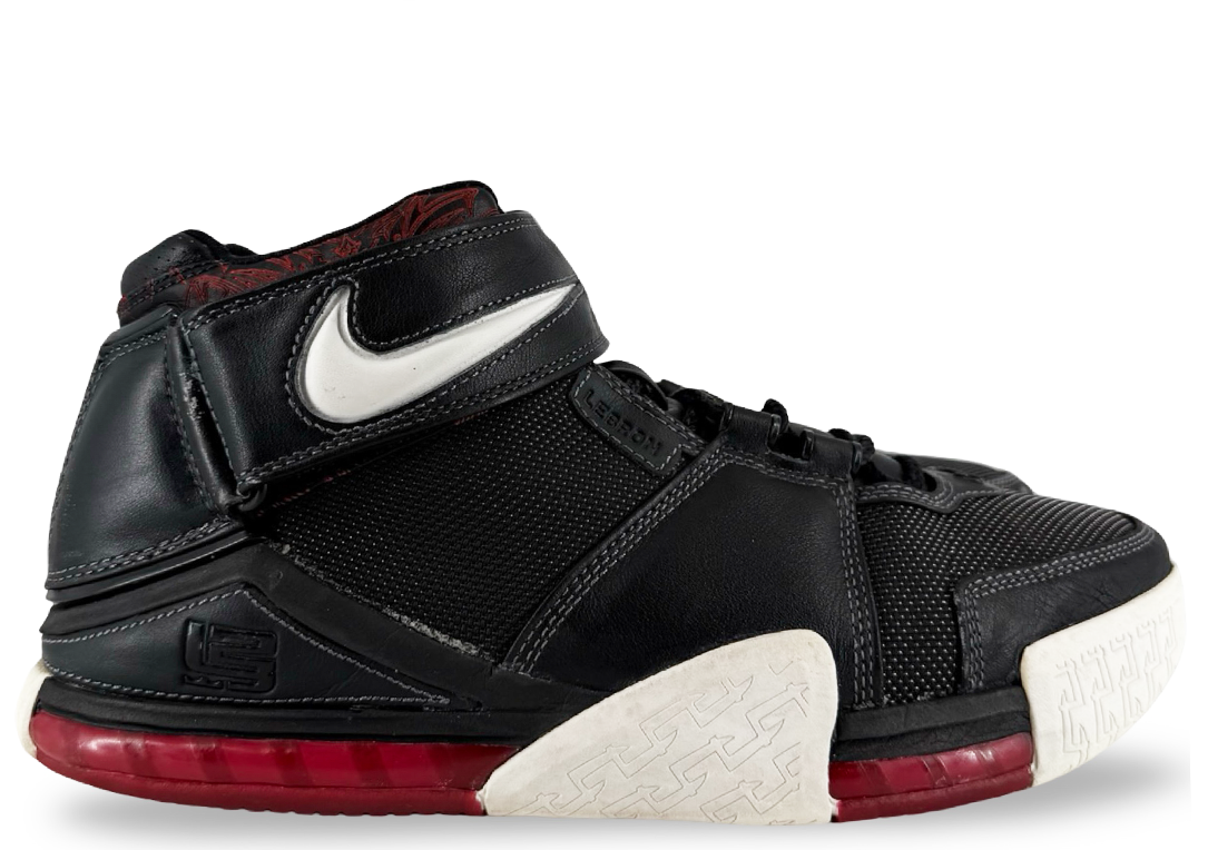 Nike LeBron Zoom 2 Black Crimson (2004)