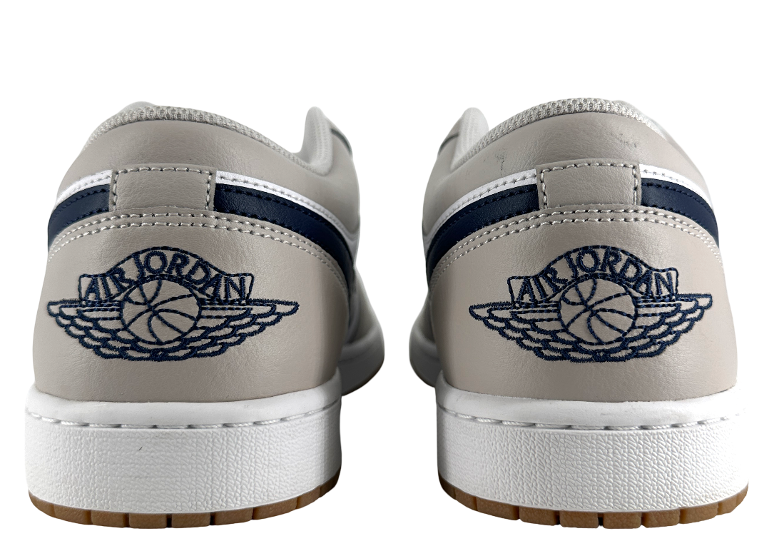 Jordan 1 Low Midnight Navy Neutral Grey
