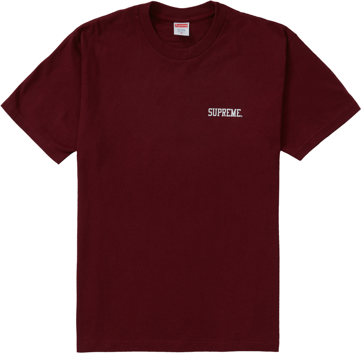 Supreme Joel-Peter Witkin Mother and Child Tee Burgundy