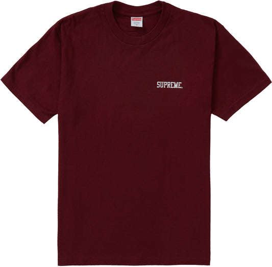 Supreme Joel-Peter Witkin Mother and Child Tee Burgundy