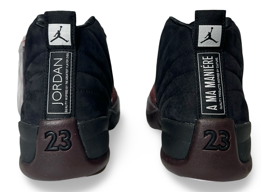 Jordan 12 Retro SP A Ma Maniere Black (Women's) (2023)