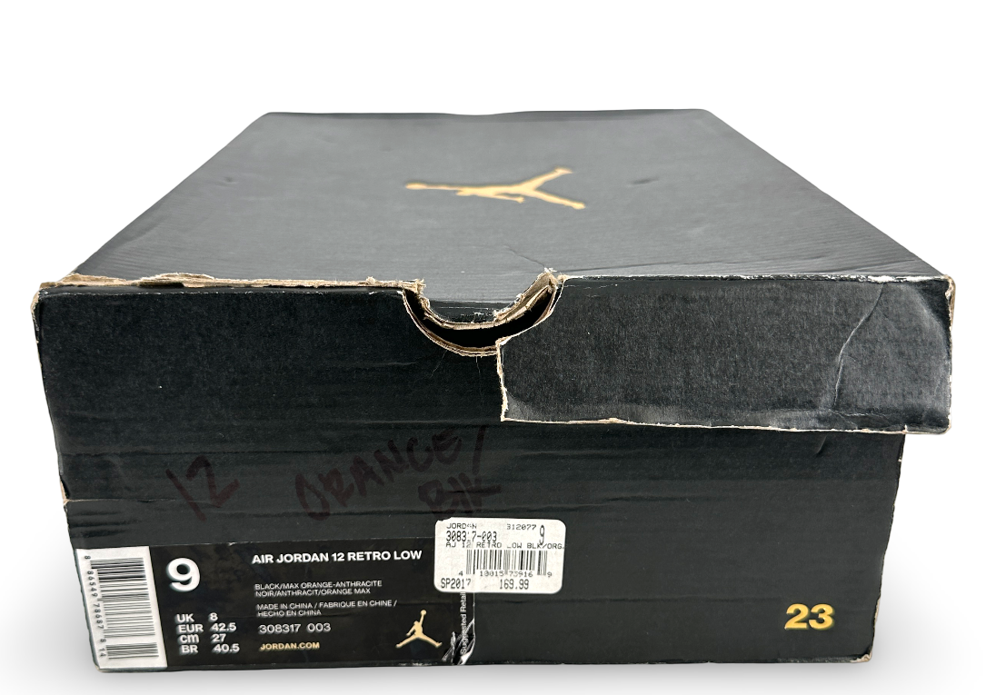Jordan 12 Retro Low Max Orange
