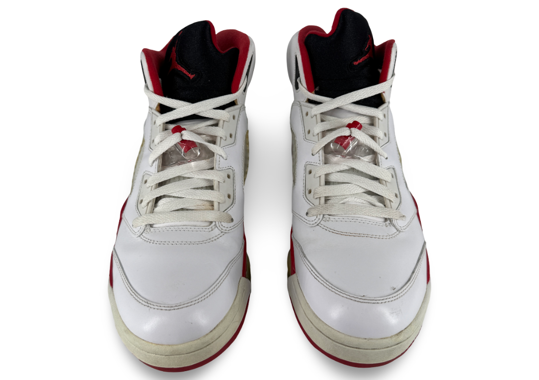Jordan 5 Retro Fire Red Black Tongue (2013)