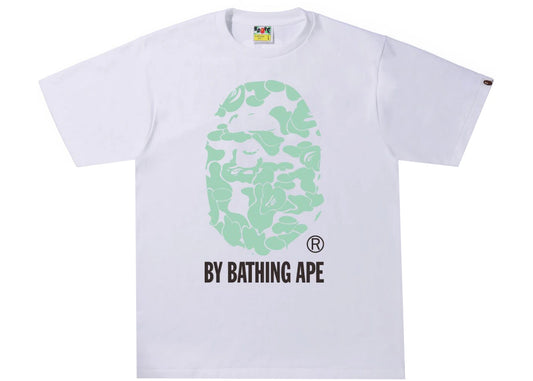 BAPE Text Code Camo By Bathing Ape Tee White