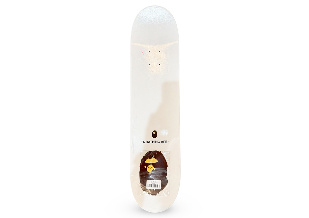 BAPE Space Camo Skateboard Deck White