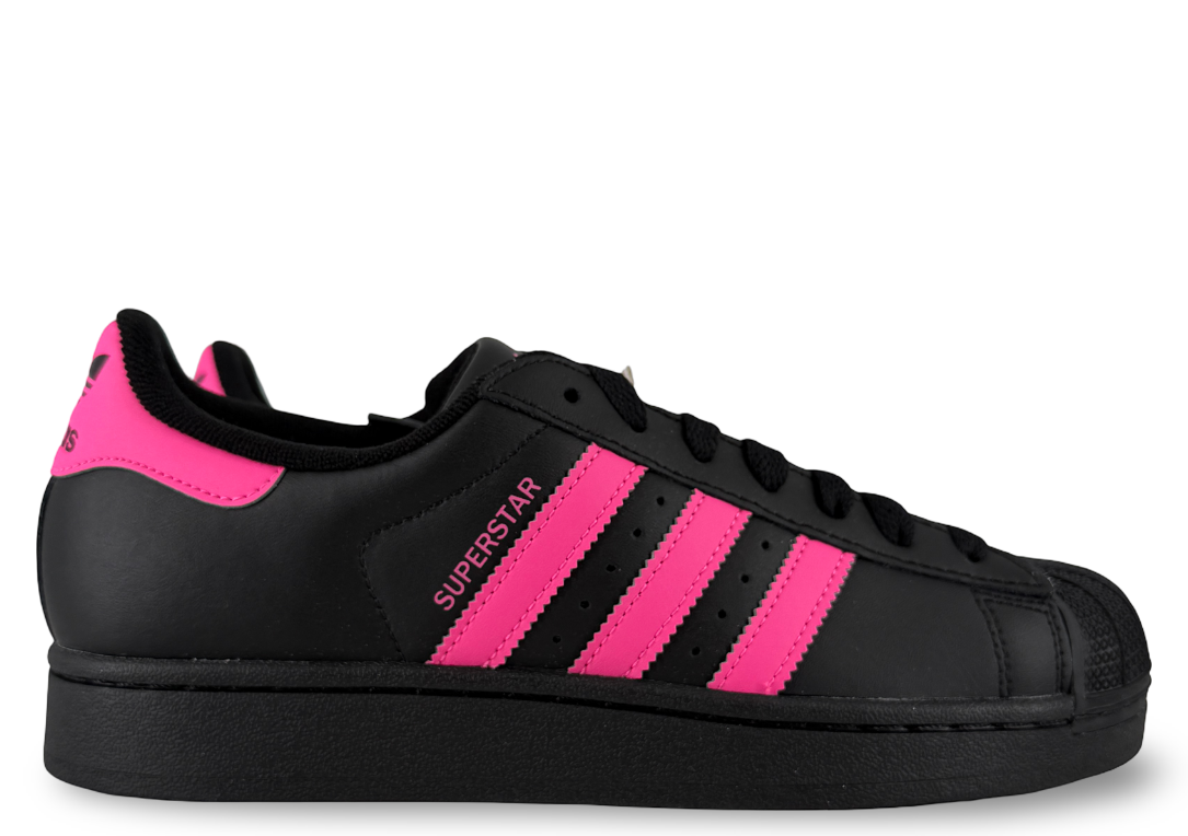adidas Superstar II Core Black Lucid Pink (GS)