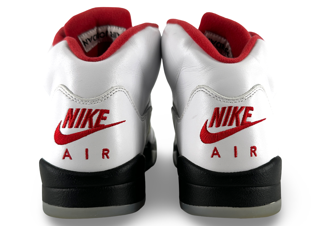 Jordan 5 Retro Fire Red Silver Tongue (2020)