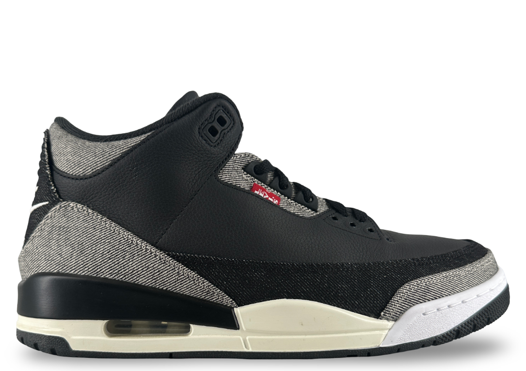 Jordan 3 Retro Levis Black
