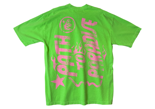 Hellstar Jesus Tee Green
