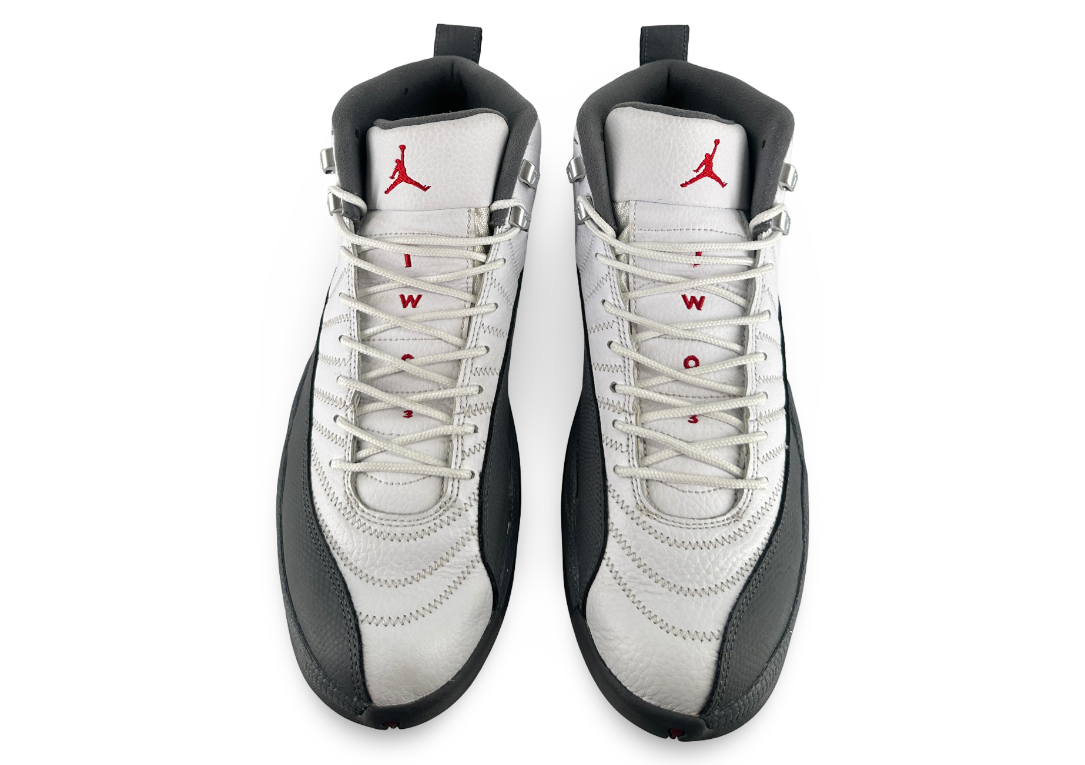Jordan 12 Retro White Dark Grey