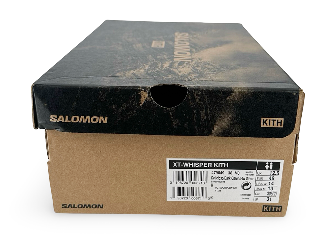 Salomon XT-Whisper Kith Delicioso Dark Citron