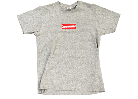 Supreme 20th Anniversary Box Logo Tee Grey