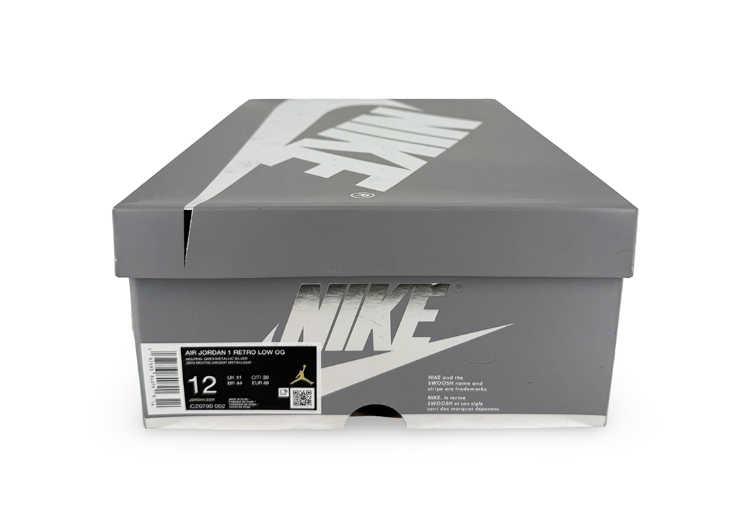 Jordan 1 Low OG Metallic Silver