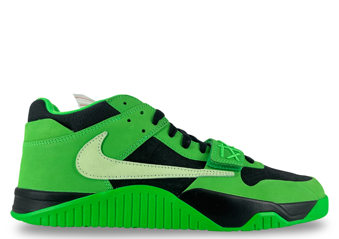 Jordan CJ1 T-Rexx Travis Scott Green Spark