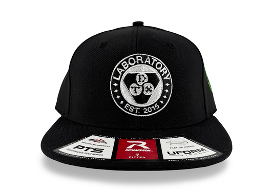 "LAB HAZ" FW25 Fitted Hat Black