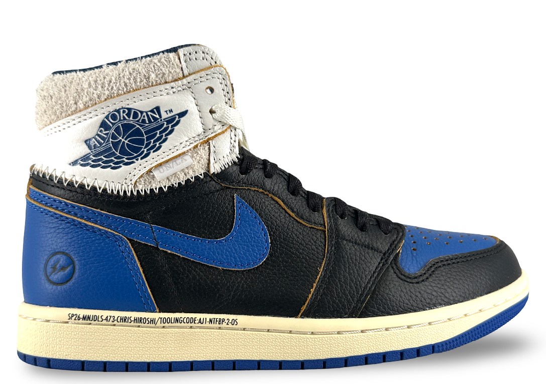Jordan 1 Retro High OG SP Fragment x Union LA Sport Royal