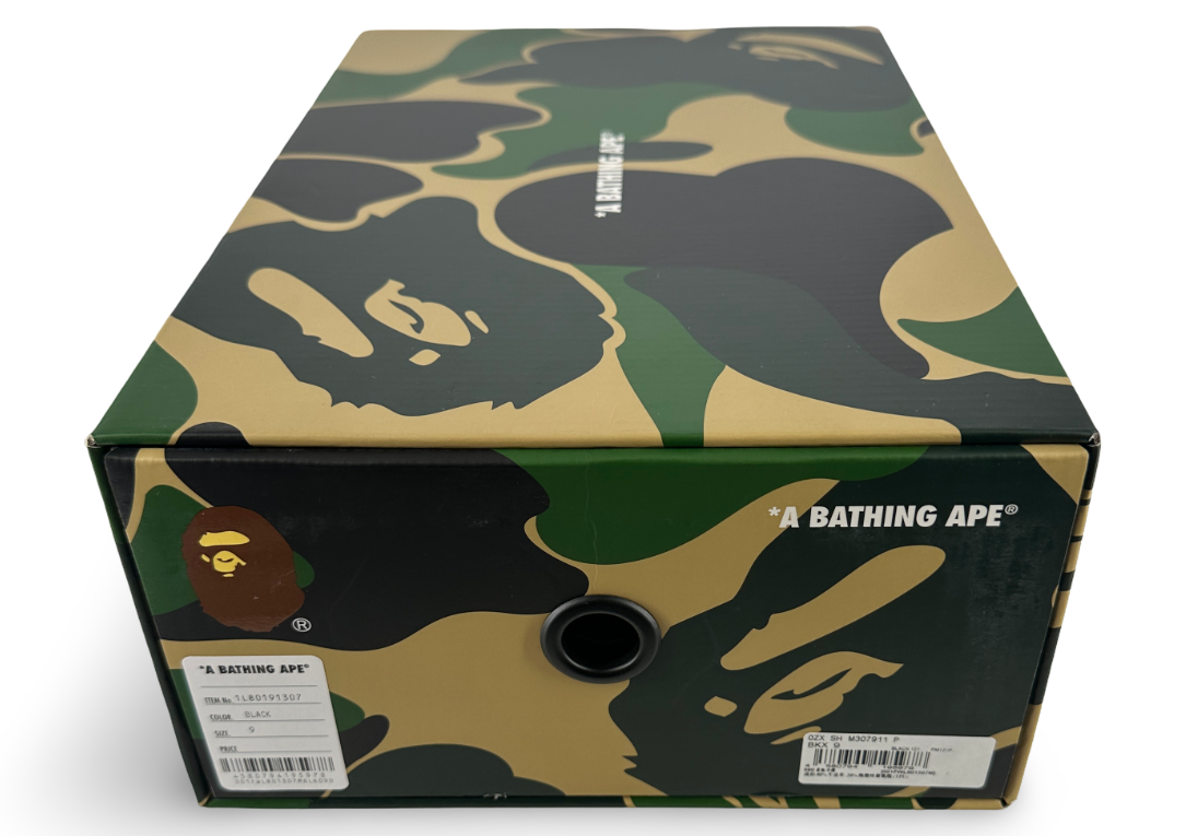 A Bathing Ape Bape Sta OS #2 M2 Black White