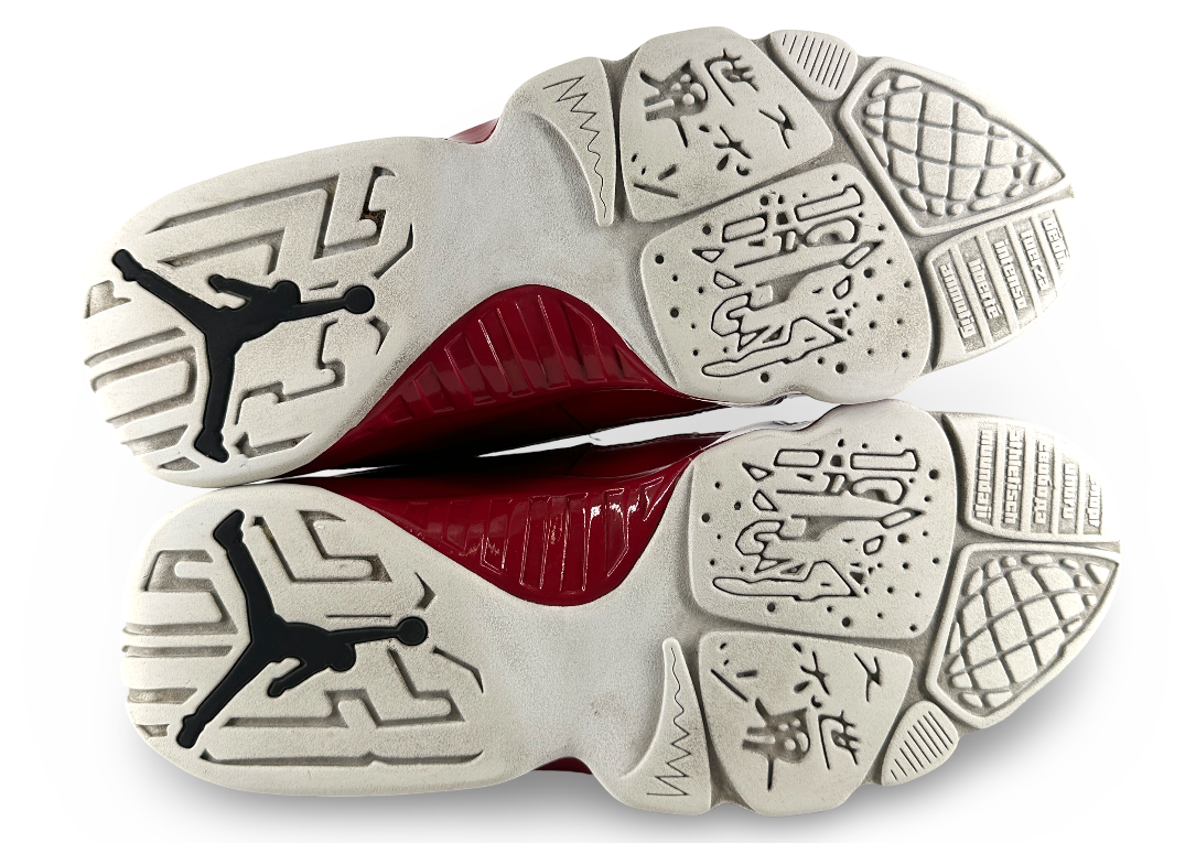 Jordan 9 Retro White Gym Red