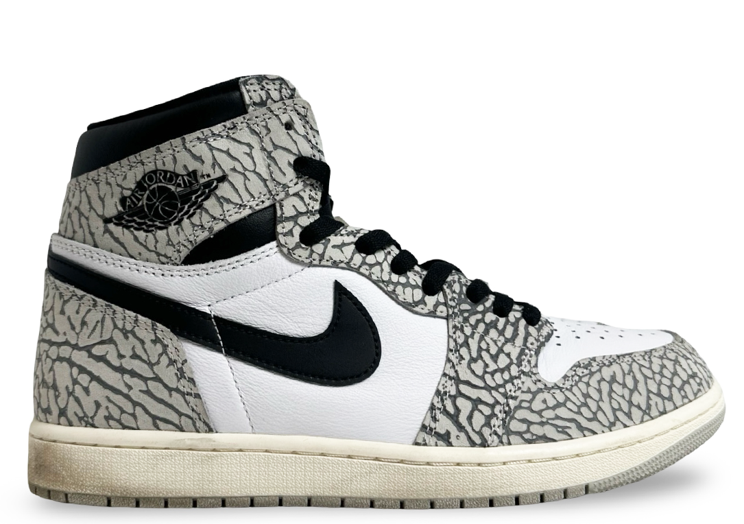 Jordan 1 Retro High OG White Cement