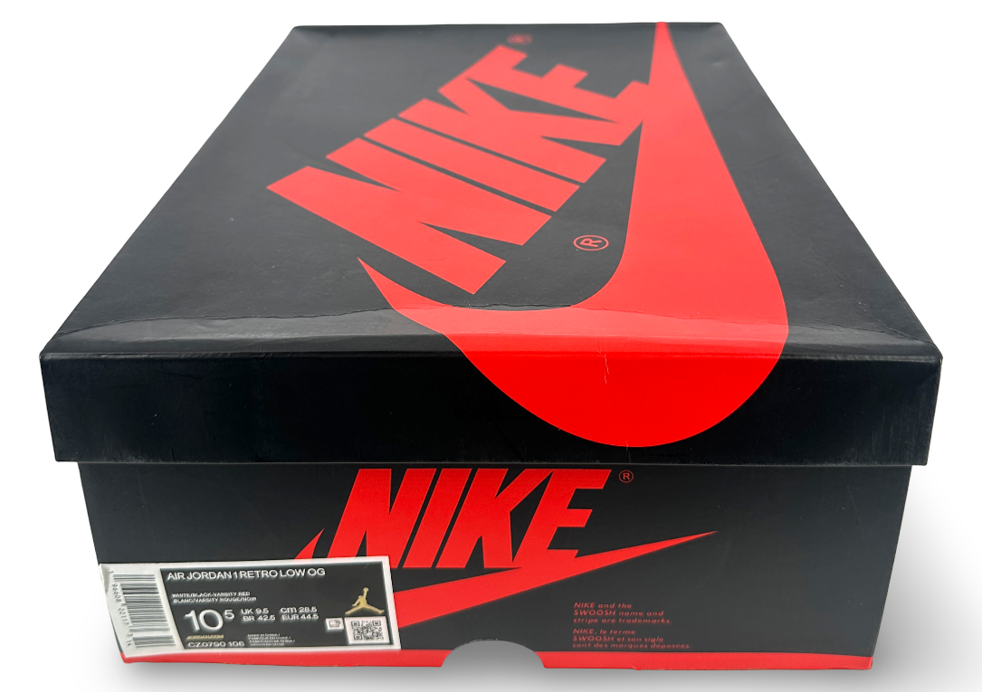 Jordan 1 Retro Low OG Black Toe (2023)