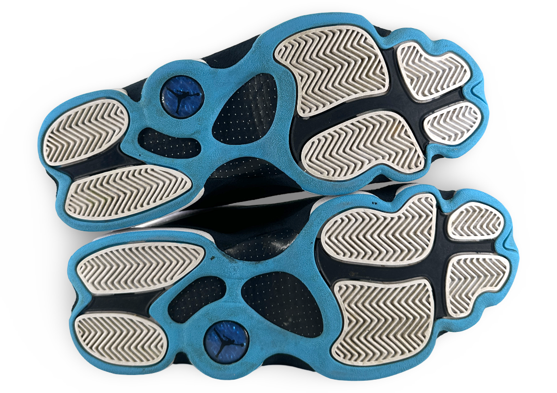 Jordan 13 Retro Obsidian Powder Blue White