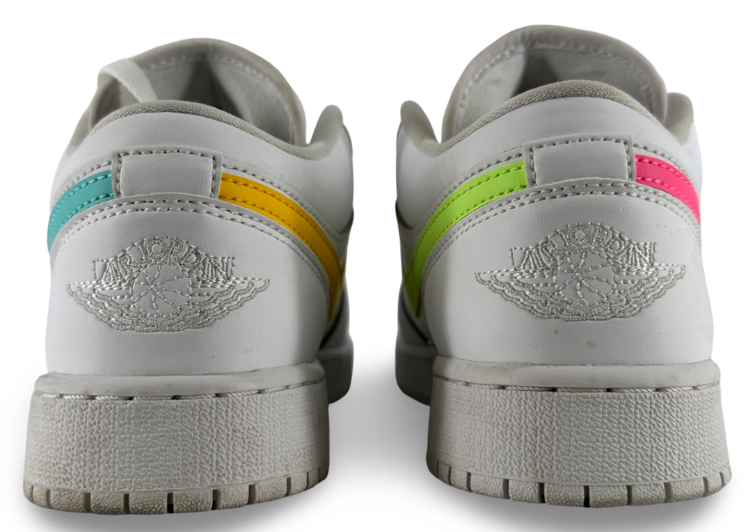 Jordan 1 Low White Neon (GS)