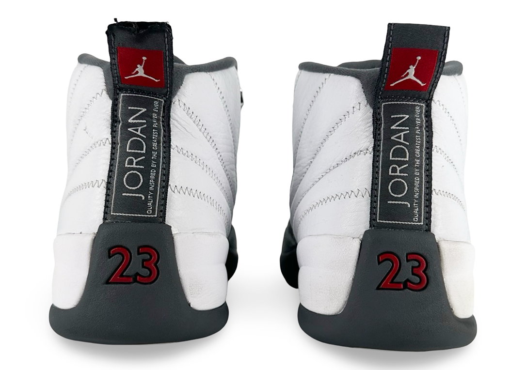 Jordan 12 Retro White Dark Grey