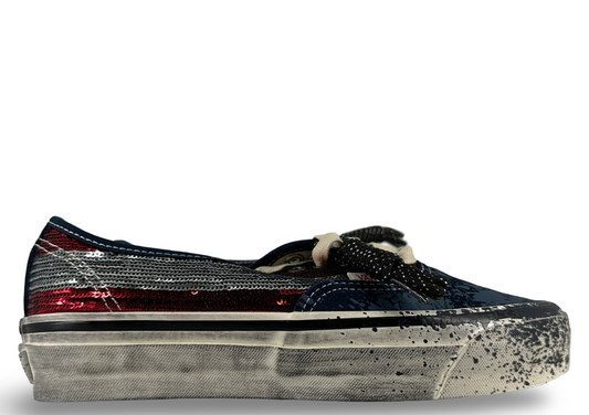 Vans Premium Authentic La Habana Red Navy