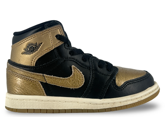 Jordan 1 Retro High OG Black Metallic Gold (TD)