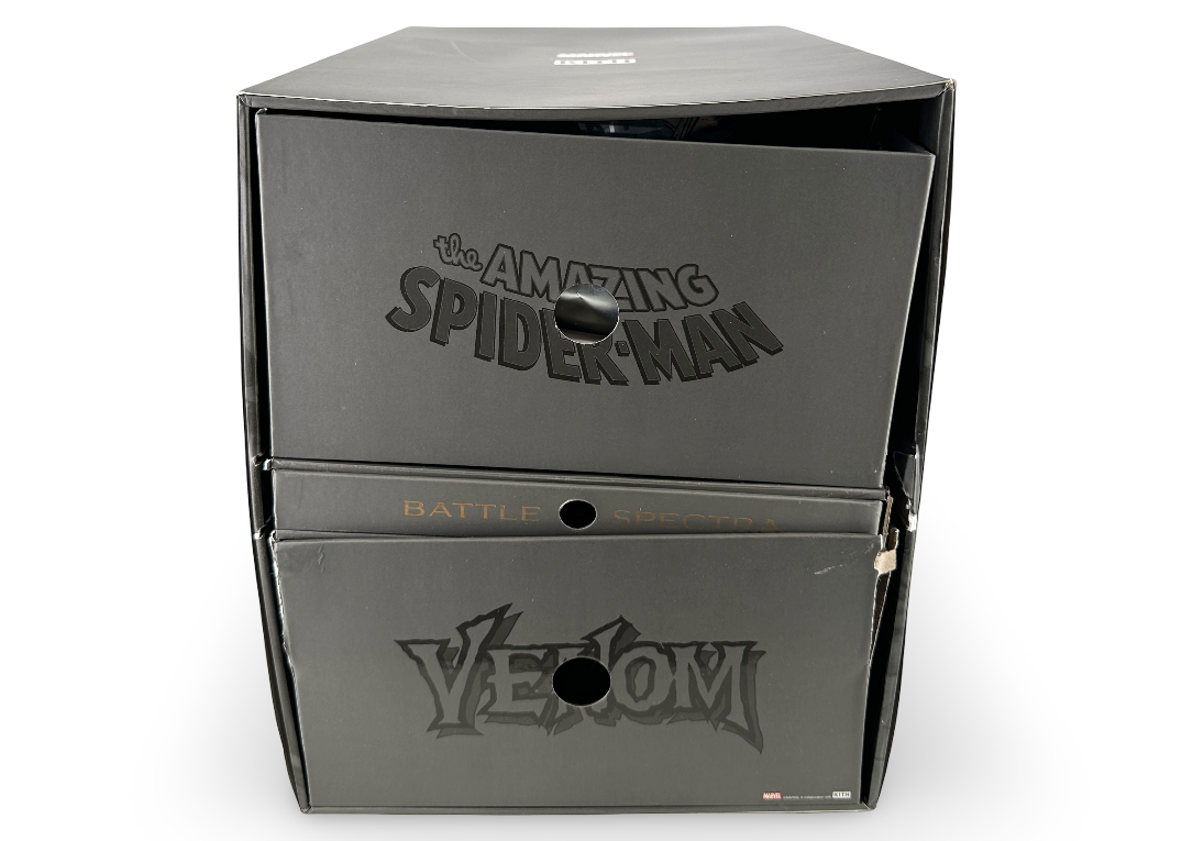 ASICS GT-2160 Kith Marvel Villains Spider-Man/Venom Battle Spectra Pack Opened Box (Comic Not Included)