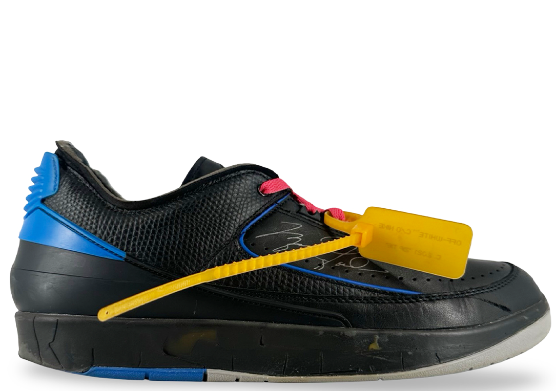 Jordan 2 Retro Low SP Off-White Black Blue