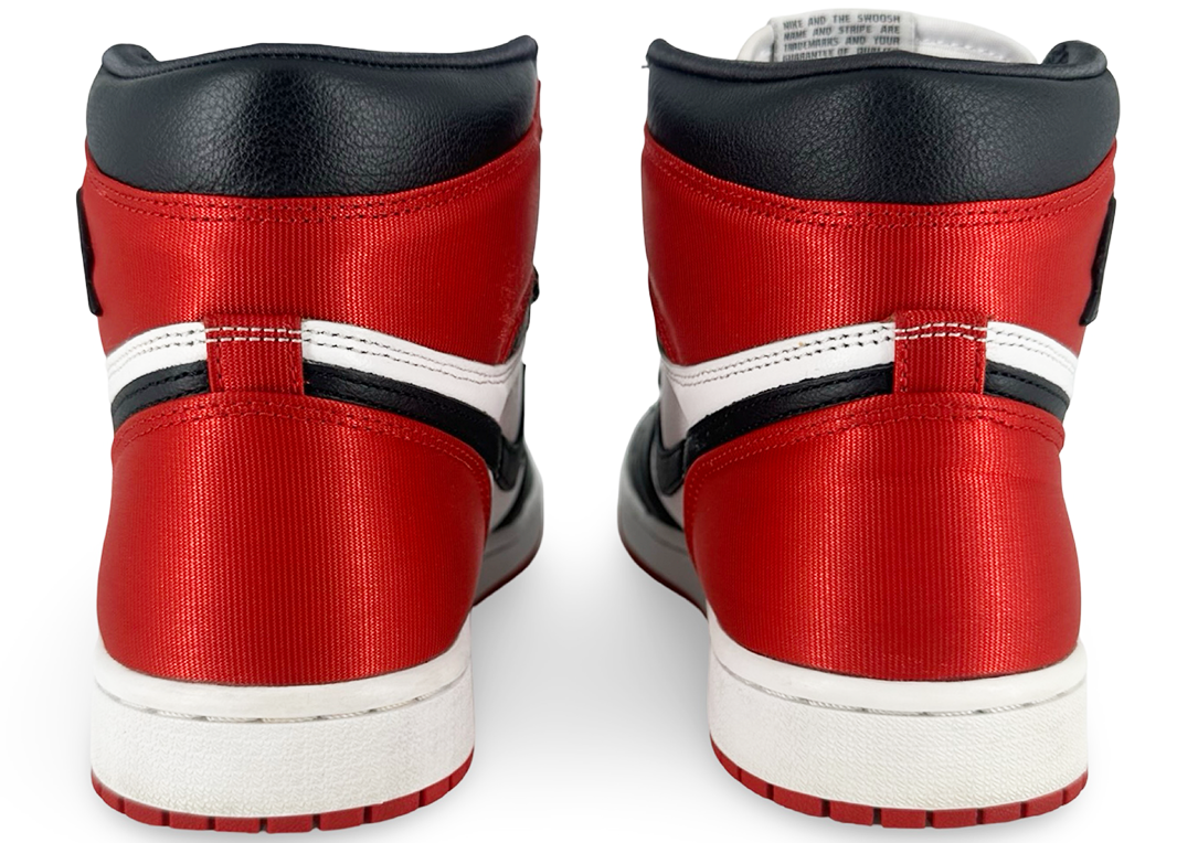 Jordan 1 Retro High Satin Black Toe (Women's)