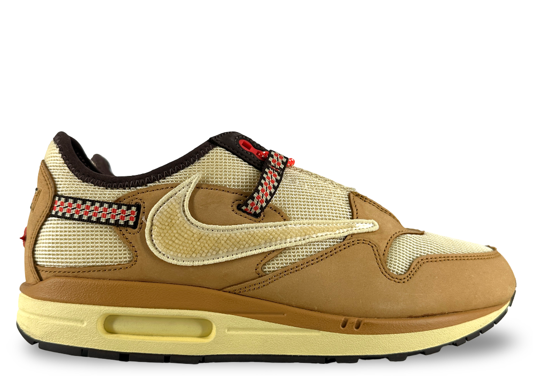 Nike Air Max 1 Travis Scott Cactus Jack Wheat Lemon Drop