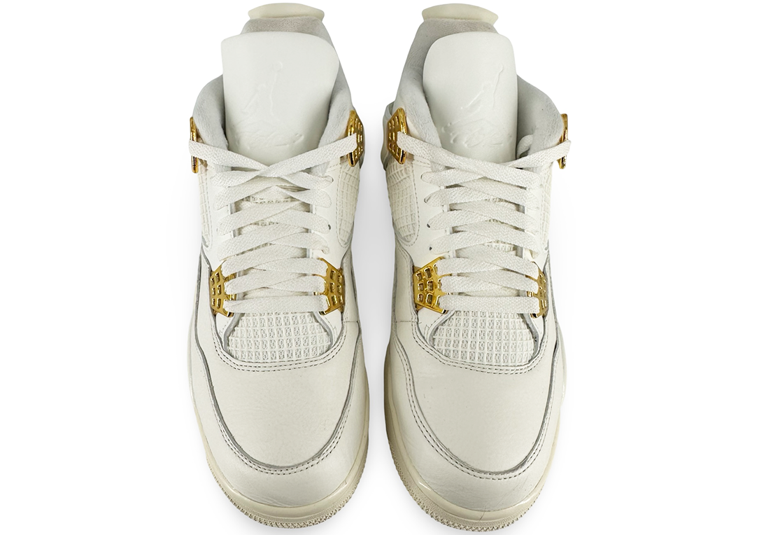 Jordan 4 Retro Metallic Gold (Women's)