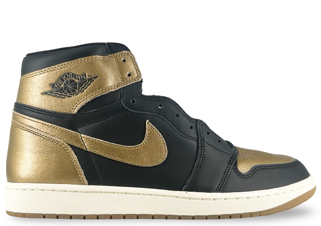 Jordan 1 Retro High OG Black Metallic Gold