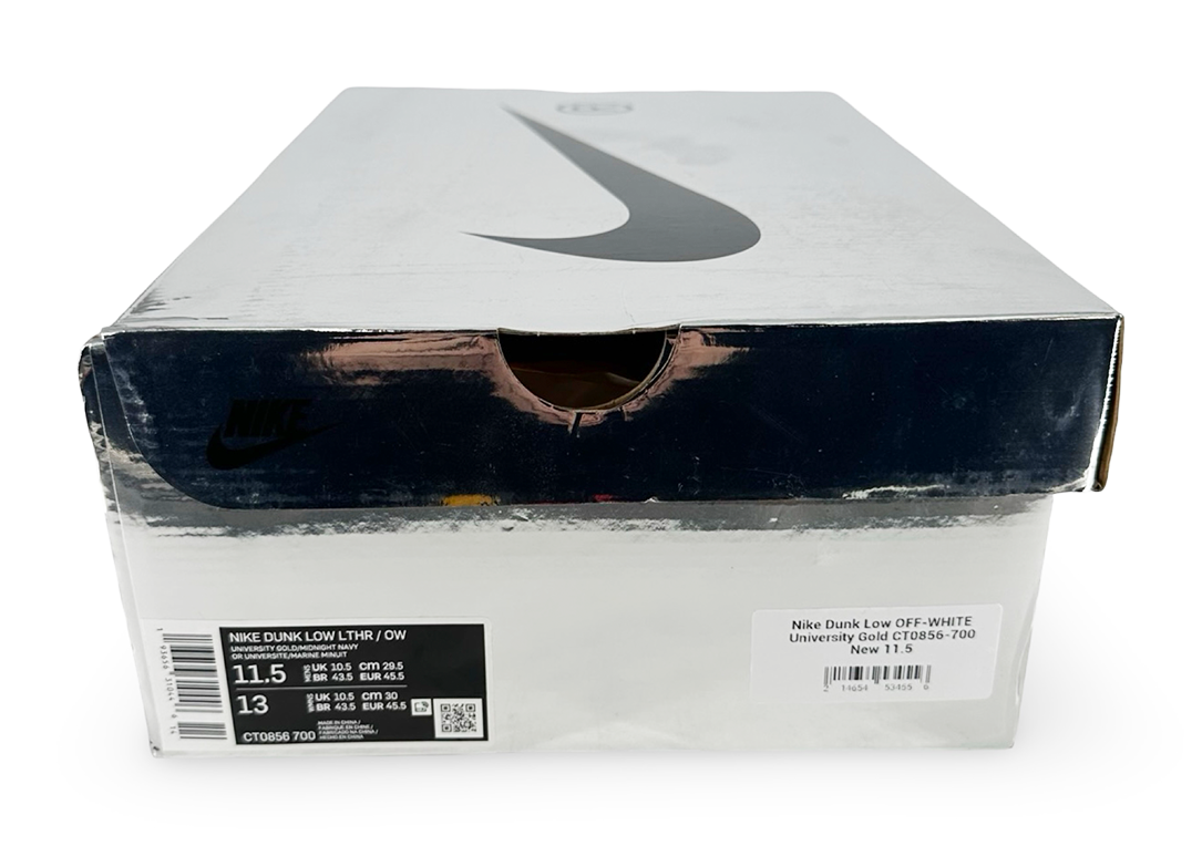 Nike Dunk Low Off-White University Gold