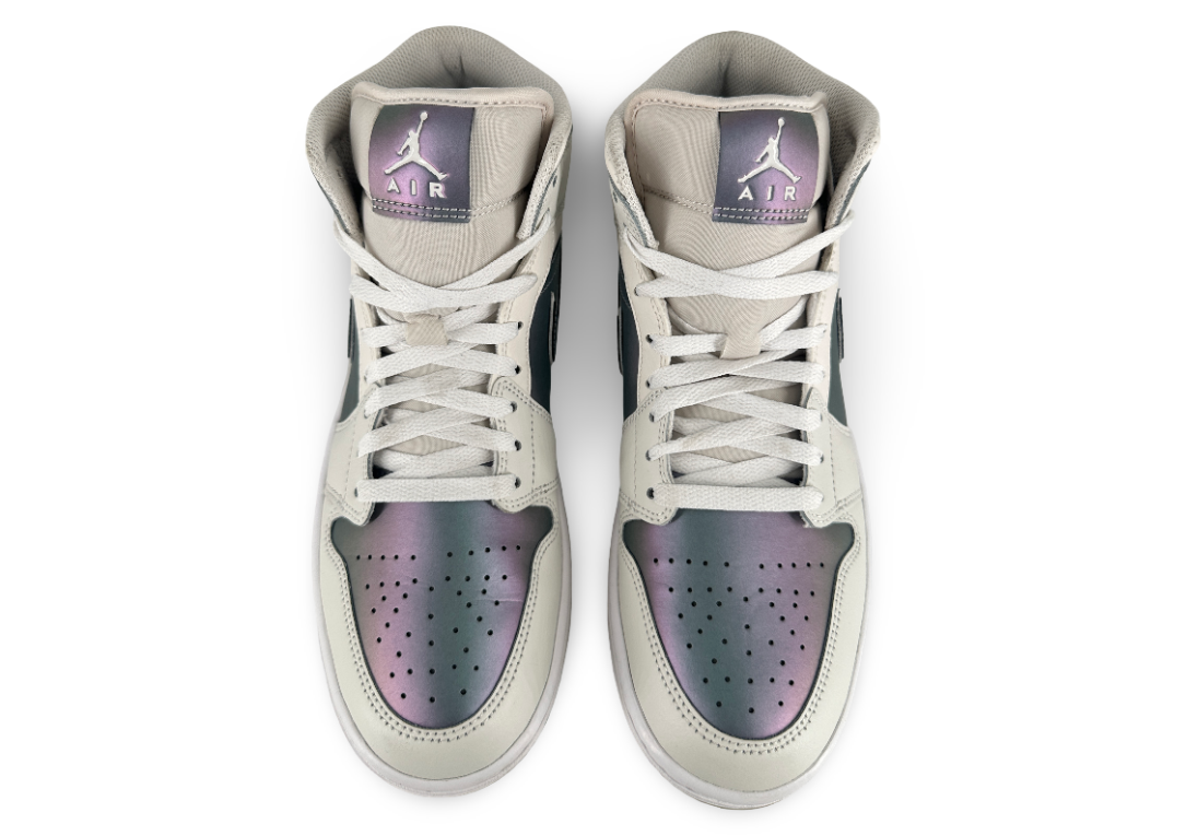 Jordan 1 Mid SE Phantom Iridescent